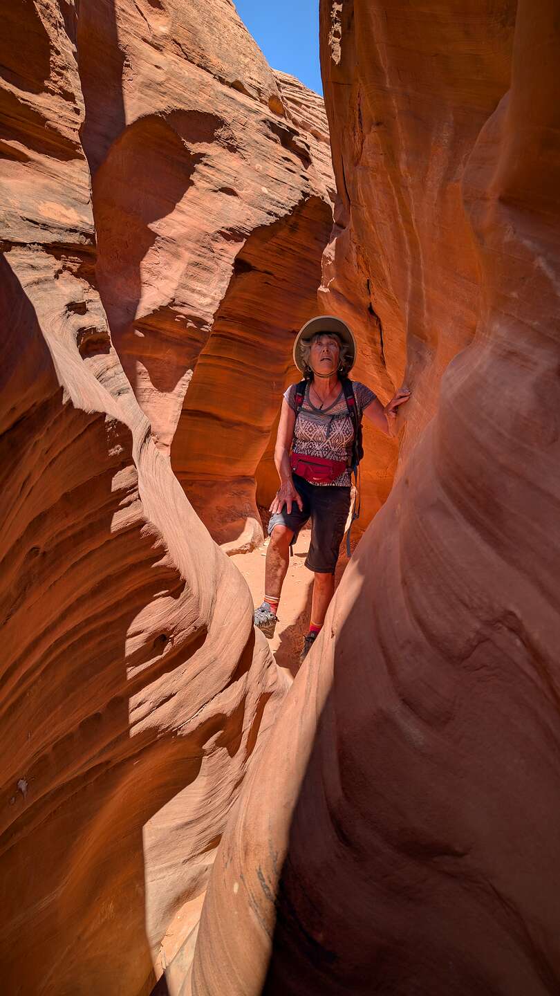 Inside Peekaboo Canyon